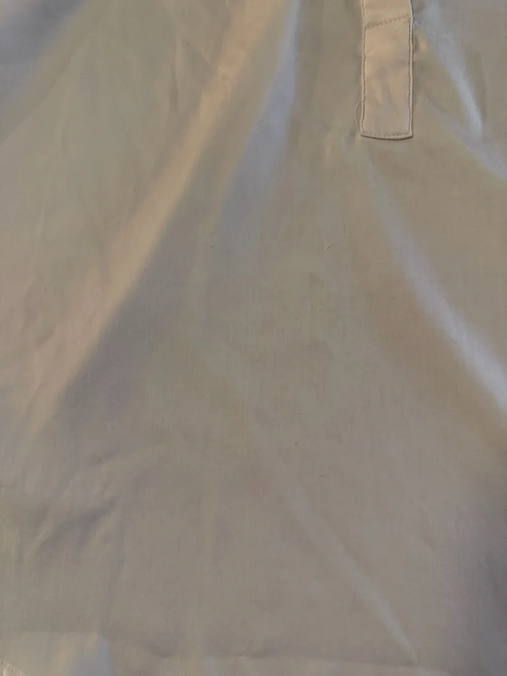 Banana Republic Factory Off-White Long-Sleeve V-Neck Blouse